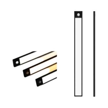 Imagem de Sensor De Movimento LED Luz Noturna USB Sem Fio 20-60CM Para Cozinha Q