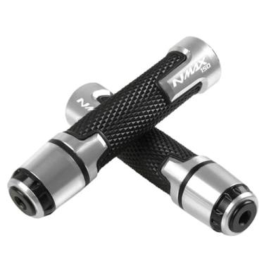 Imagem de Motorcycle Throttle Handle Grips，replacement part，Handlebar Grips Powersports Grips Accessories, For Yamaha NMAX 155 NMAX125 N MAX N-MAX155 2015-2017