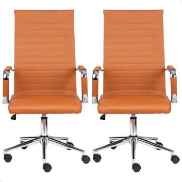 Imagem de Cadeira Escritório Esteirinha Presidente Charles Eames Kit 02 unidades