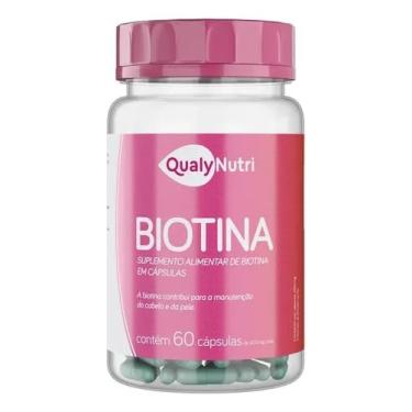Imagem de BIOTINA 45MCG 60CAPS QYUALY NUTRI