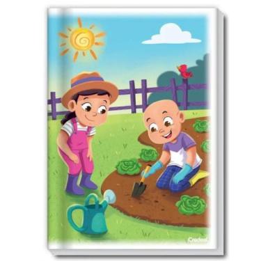 Imagem de Caderno Brochura Capa Dura Turma Da Lala Masculino 80 Folhas Credeal