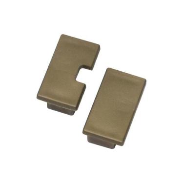 Imagem de Ponteira Luminaria Rip Inox Fosco Kit 10 Pares - Led Line, Ponteira Ri