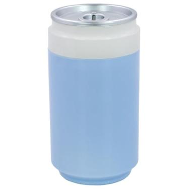 Imagem de Umidificador de Ar Portátil USB, 200ml, LED Colorido, Compacto, P/Mesa Escritório Casa Ambientes Pequenos, Vapor (Azul)