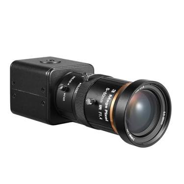 Imagem de SDTNOVA Câmera de segurança digital HDMI USB3.0 de saída dupla HD YUY2 1080P 60fps, montagem C digital industrial com lente varifocal HD manual de 5-50 mm, menu OSD via controle remoto