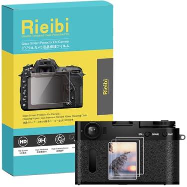 Imagem de Rieibi Pacote com 3 protetores de tela para Fujifilm X Half Camera, película de vidro temperado de dureza 9H de 0,25 mm para Fujifilm X Half Sreen Protector