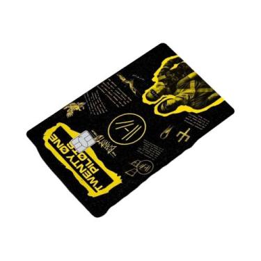 Imagem de Adesivo De Pele De Cartão De Crédito T-Twenty O-One P-Pilots Filme Par