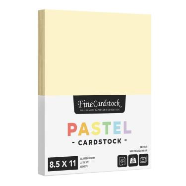 Imagem de Papel de cartolina S Impressão superfina 8,5 x 11 polegadas (163 g/m2) (50 folhas)