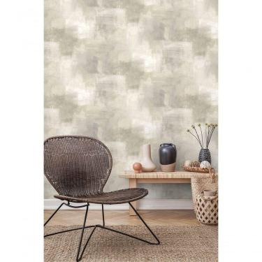 Imagem de Papel De Parede Muse Cimento Bege Claro A60002