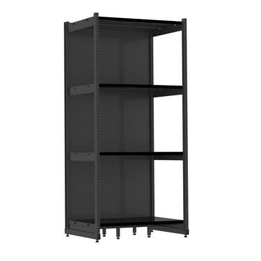 Imagem de Rack Parede 202 Fit 60 Inicial Preto 90x60 Pe Preto