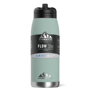 Imagem de Garrafa de Agua Hydrapeak Flow 946ML - Sage 1043221
