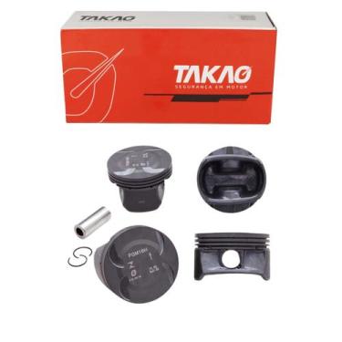 Imagem de Pistão (Jg) Sonic 1.6 16V 2012 A 2014 - Takao Pgm16Hstd