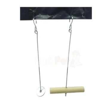 Imagem de Porta Fruta Legumes Verduras Alimentos Inox Calopsitas Aves Pássaros e