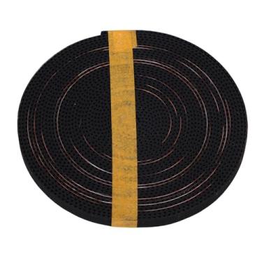 Imagem de WALFRONT Correia de Tempo Cinturão de Borracha de Borracha Cinturão Síncrona 6mm Aberto 5m de Comprimento para 3D Impressora Equipamento de Mineração de Transportadores Máquinas