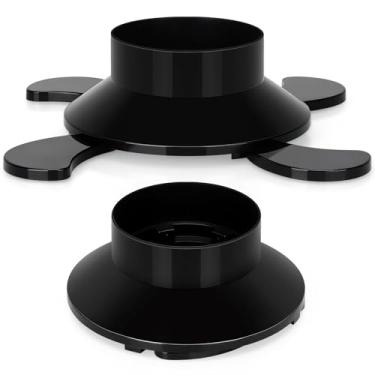 Imagem de Suporte de tanque de propano, base cilíndrica portátil com suporte de tanque de propano para cilindros de gás MAPP de 5 kg, estabilizador de garrafa de combustível pequeno dobrável, acessório para