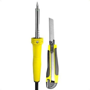 Imagem de Ferro De Solda 40W 127V Profissional Com Estilete Largo 18mm - Startoo