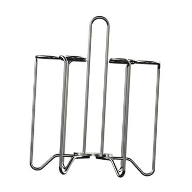 Imagem de ＫＬＫＣＭＳ Suporte decorativo para canecas de café, economizador de espaço, multiuso, suporte para copos de vidro, escorredor de secagem para armário de cozinha,