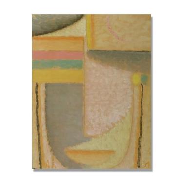 Imagem de NHLDZYH Alexej von Jawlensky Impressões artísticas - Pintura de retrato - (The Last Ray) - Pôster de decoração de parede vintage. Somente tela de 70 x 90 cm - 27,6 x 35,4 pol