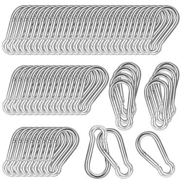 Imagem de Mosquetão Spring Snap Hook HANDRERLEE M6 2,36" 40 unidades