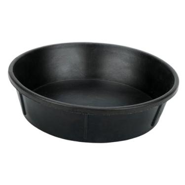 Imagem de oshhni Balde de ração para cavalos, alimentador de borracha, resistente ao desgaste, cocho multiuso, tigela de água para fazenda, quintal, área externa,