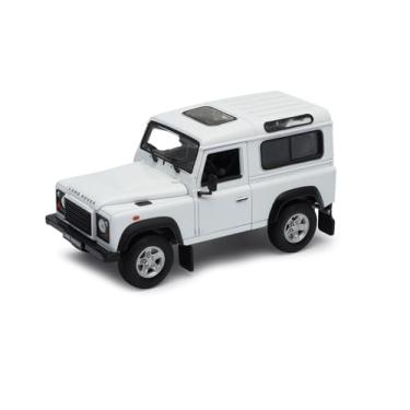 Imagem de OPO 10 - Welly 1/24 Scale Model Car, Compatible with Land Rover Defender White - 22498-WHITE