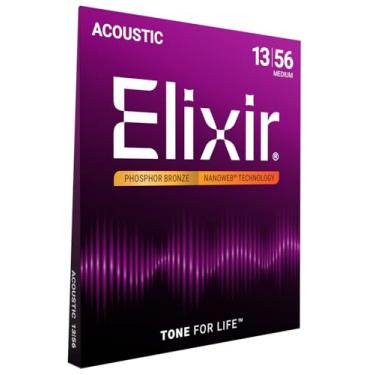 Imagem de Encordoamento Elixir Violão Nanoweb 013 PHOSPHOR BRONZE - 16102