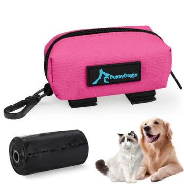Imagem de Porta-sacos de cocô PuppyDoggy para cães e gatos e dispensador de saco