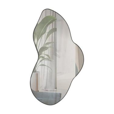 Imagem de Painel Espelhado Orgânico Decorativo Nature ES20 Preto - Dalla Costa