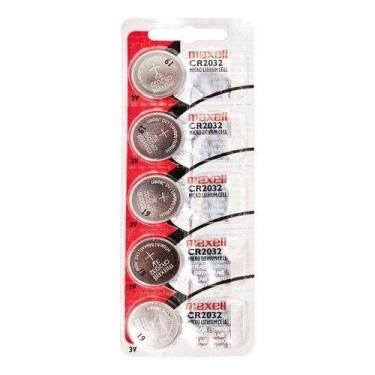 Imagem de Cartela com 5 baterias pilhas cr 2032 - MAXCELL