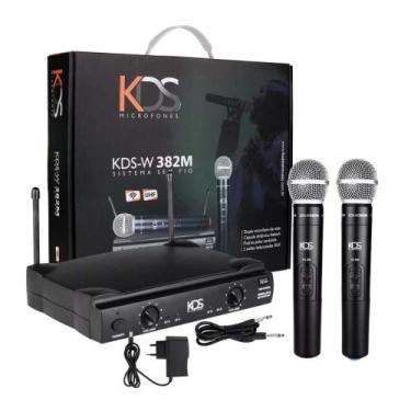 Imagem de Microfone Sem Fio Kadosh K-382M Dinâmico UHF Profissional