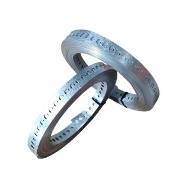 Imagem de Fita De Aço Perfurada, Galvanizada 17mmx15m - M&C