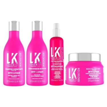 Imagem de Kit Lokenzzi Intensifique Sh Cond Spray Mascara Big Shot