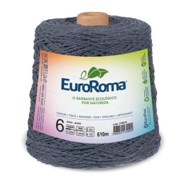 Imagem de Barbante Colorido nº6 c/ 600g EuroRoma - Jeans - Eurofios
