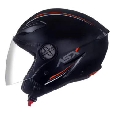 Imagem de Capacete ASX City Air Solid Preto Fosco - Axxis, 56