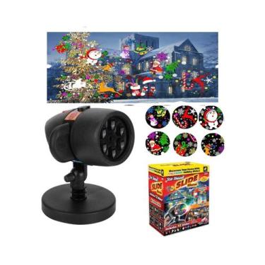 Imagem de Festa de Natal e Halloween com projetor com 12 cartões e 48 motivos - 