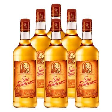 Imagem de Cachaça Envelhecida São Francisco 970ml 6 Unidades