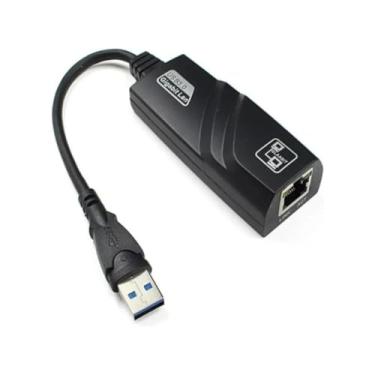 Imagem de Adaptador de Rede Conversor USB 3.0 para RJ45 10/100/1000 Gigabit Ethernet 1000mpbs