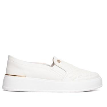 Imagem de Tênis Feminino Kolosh Slip On Off White/Dourado, Off white, 37