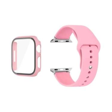 Imagem de Protetores De Tela Para Pulseira De Apple Watch, Estojo De Vidro Para 
