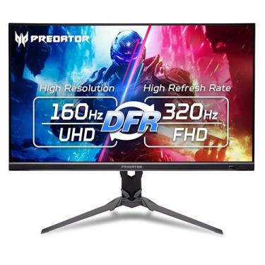 Imagem de Acer Monitor de jogos Predator | 68.6 cm UHD 3840 x 2160 IPS | AMD FreeSync Premium | Até 320Hz com DFR | Até 0,5 ms | VESA DisplayHDR400| DCI-P3 90% | Porta de exibição 1.4 e 2 x HDMI 2.1 | XB273K