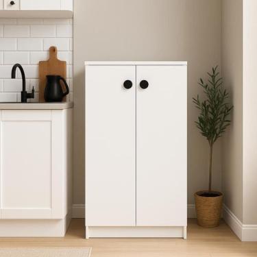 Imagem de Armário Livreiro Sapateira Organizador 02 Portas e 03 Prateleiras Moon