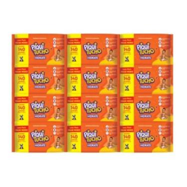 Imagem de Kit Lenco Toalha Umedecida Piquitucho 12 pacotes de 140 folhas cada