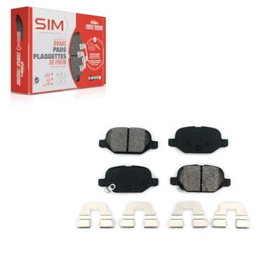 Imagem de Pastilhas de freio a disco traseiro SIM-1569 para Fiat 500 2012-2017