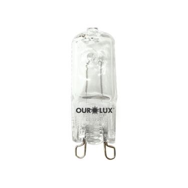 Imagem de Lâmpada Halógena Ouropin G9 40W 127V Clara - 01322 - OUROLUX