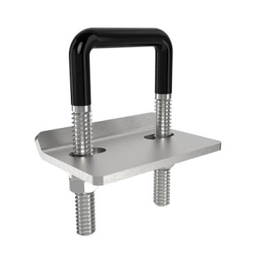 Imagem de DEEAGLE Estabilizador antichocalho de engate 304 de aço inoxidável para engates de reboque de 3,1 cm a 5 cm, reduzem o movimento no suporte de engate de carga, bicicletas, acessórios para trailers