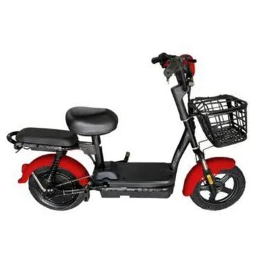 Imagem de Bicicleta Elétrica 500w Aro 14 48v mini scooter Preto/Vermelho