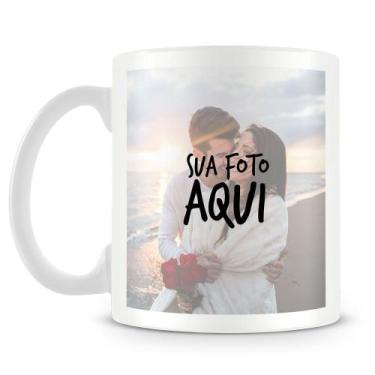 Imagem de Caneca Personalizada com 2 Fotos - Modelo 1 - Amo Canecas