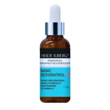 Imagem de Sérum Nano Resveratrol 18 Heide Ribeiro Multi Rejuvenescedor-Unissex