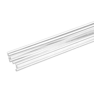 Imagem de HARFINGTON 1 conjunto (10 peças) de hastes de solda de plástico de 20 cm tiras redondas de soldagem de policarbonato para para-choques de carro, caiaque, reparo diário, para-choques de plástico