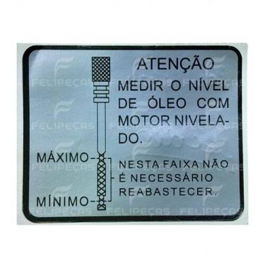 Imagem de Decalque Nivel de Óleo Microtrator Yanmar TC8 TC11 TC11S TC12 TC12S TC