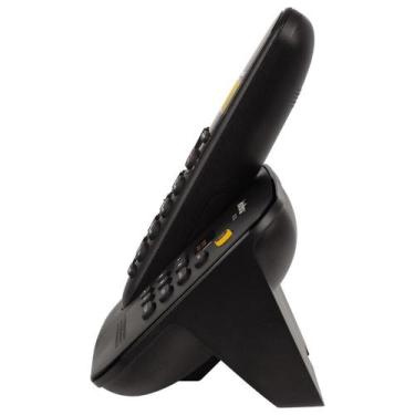 Imagem de Telefone sem fio intelbras ts3130 secretária eletronica cor preta